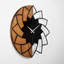 Horloge murale décorative en bois