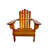 Reclining Wooden Outdoor Rocking Adirondack Chair-1043796163