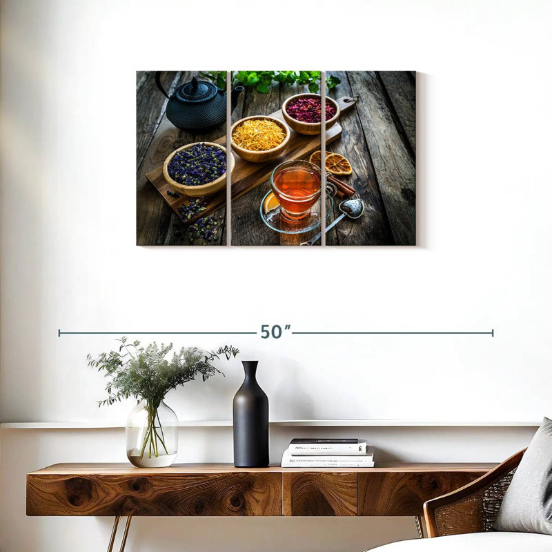 Yarlin Dried Tea Leaves, 20" H x 33" W
