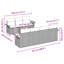 251cm Wide Patio Sofa with Cushions