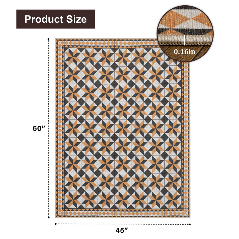 Protecteur de plancher de tapis de chaise et rehausseur de style pour les espaces de bureau à domicile ou de salle à manger