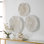 Juvan Polyresin Coral-Inspired Disc Wall Decor