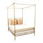 Diego Eastern King Upholstered Canopy Bed