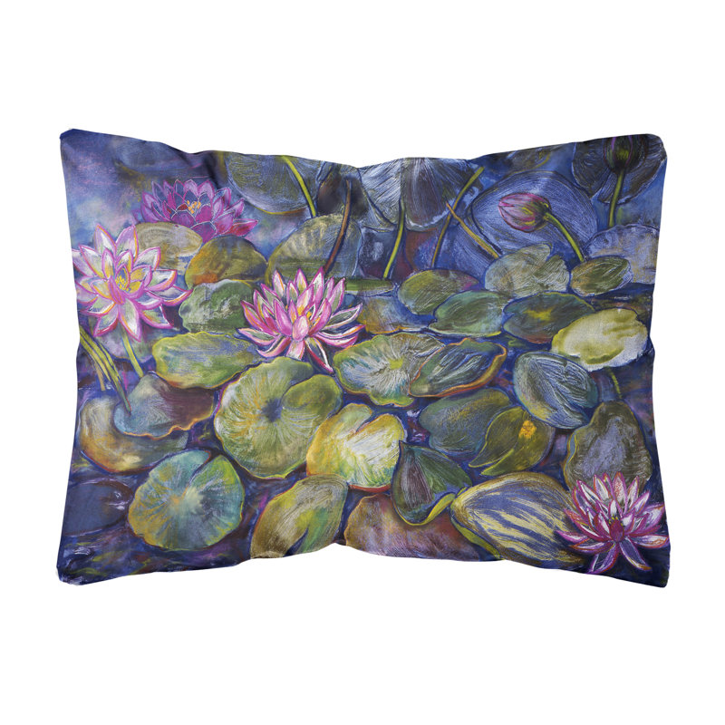  Coussin intérieur / extérieur Waterlilies par Neil Drury