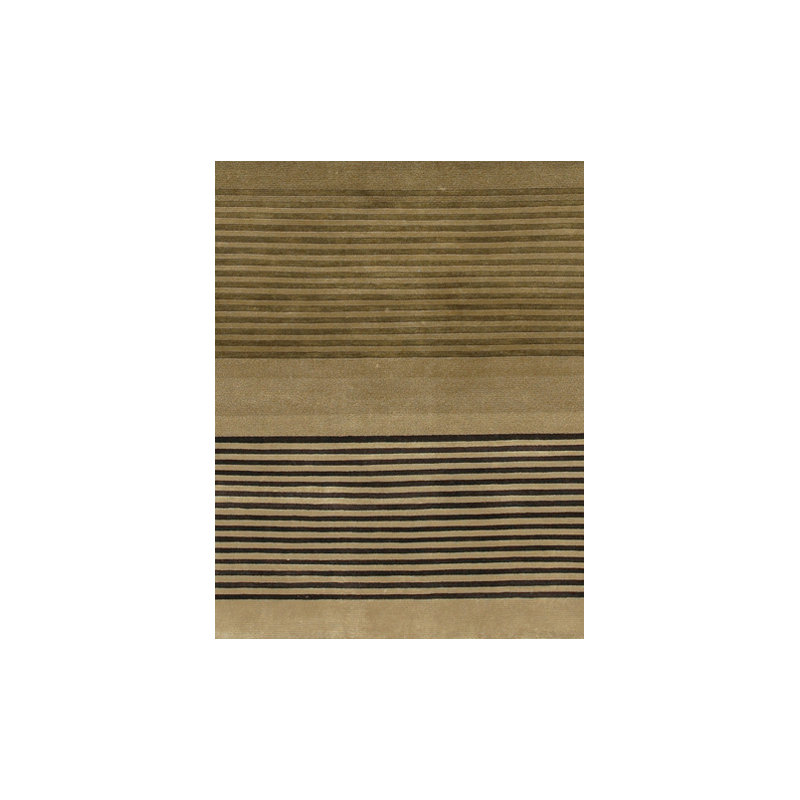 Aadi Brown/Tan Area Rug, Rectangle 7'9" x 10'6", Black,Brown,Beige,Gold,Tan,Green