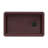 Ruvati 32 x 19 inch epiGranite Undermount Granite Composite Quartz Single Bowl Kitchen Sink - Carnelian Red --101342492