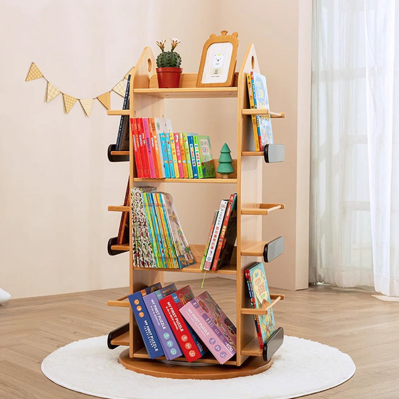 Bibliothèque rotative Burlywood