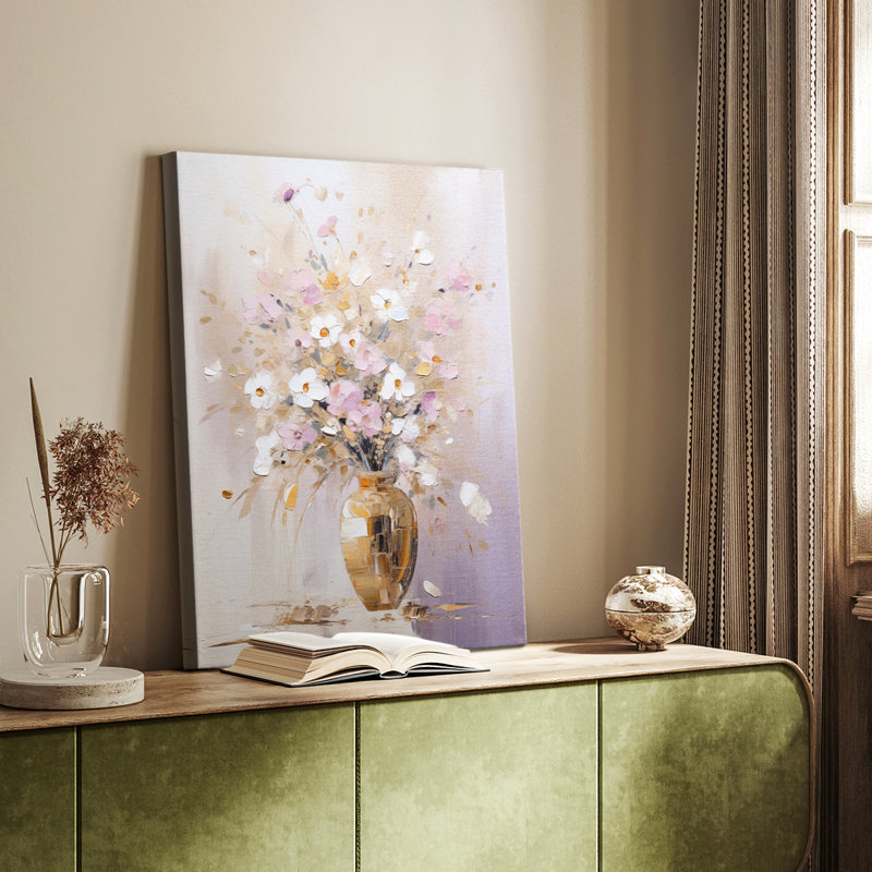 FLORAL Series CECLXXI-Gallery Cavas, H 18 po x l 12 po