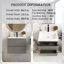 Meuble-lavabo mural 24 po avec lavabo en céramique et un trou de robinet-1600734681