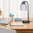 Prismatic 1-Light Desk Lamp - Black