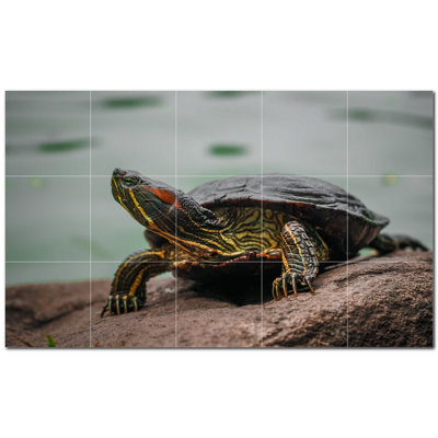 12'' x 12'' Satin Ceramic Decorative Mural