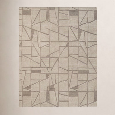 Lira Hand-Tufted Wool Geometric Rug