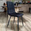 Eyre Upholstered Chair with Ergonomic Seat, Minimalist Scandinavian Design, Hand-Finished, Versatile for Any Room-991815907-953830108