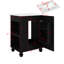 Ensemble de meuble-lavabo de 24 pouces avec lavabo, porte, tablette et fermeture à ouverture latérale-1629934129