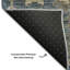 Tapis bleu marine de qualité supérieure lavable à la machine Prisco-366495122