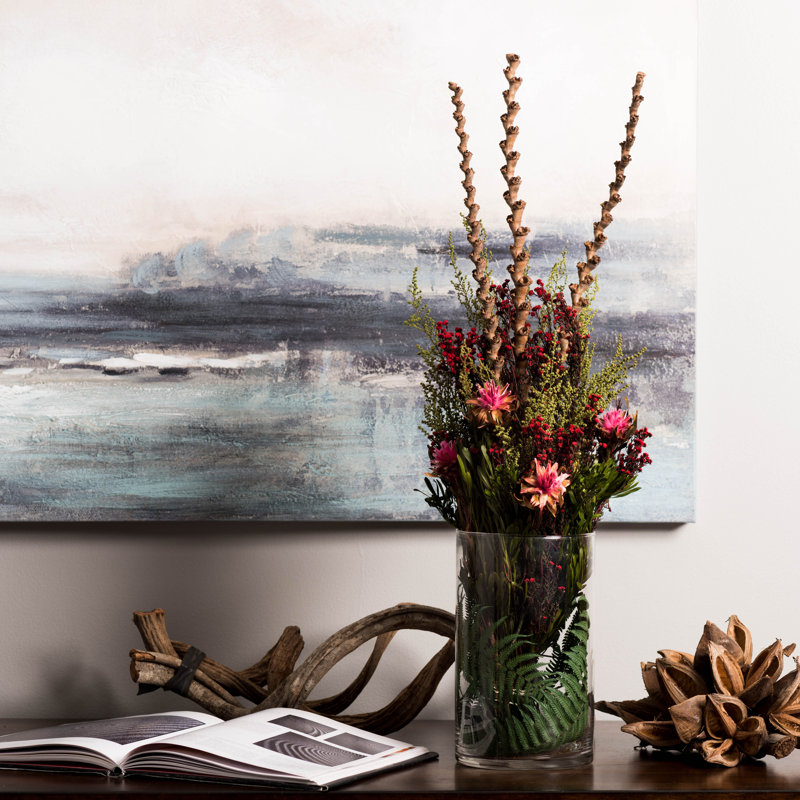 Phylica Floral Arrangement in Vase
