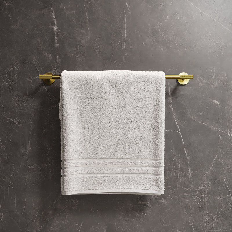 Avallon 24" Brushed Gold Stainless Steel Towel Bar