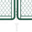 Barfuss 150" H x 395'' W Green Metal Gate-1044829022