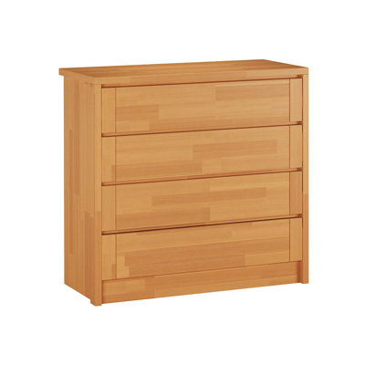 Filley Solid Wood 104.6cm W 4 - Drawer Chest of Drawers