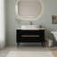 Meuble-lavabo 36 po, lavabo intégré en céramique-90368162