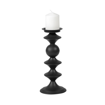 Candelero Metal Tabletop Candlestick