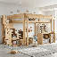 Lit superposé, maisonnette Playhouse-1048802554