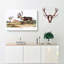 Caribou by J.W. Audubon - Wrapped Canvas-55316670
