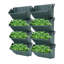 Ensemble de 24 pots de fleurs muraux-1138889782