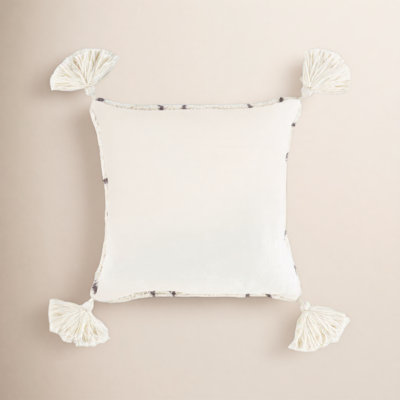 Saveria Tassels Throw Pillow