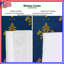 Gold Damask Pattern Window Curtains, Damask Sheer & Blockout Curtains - 1 Panel-130505358-130505359