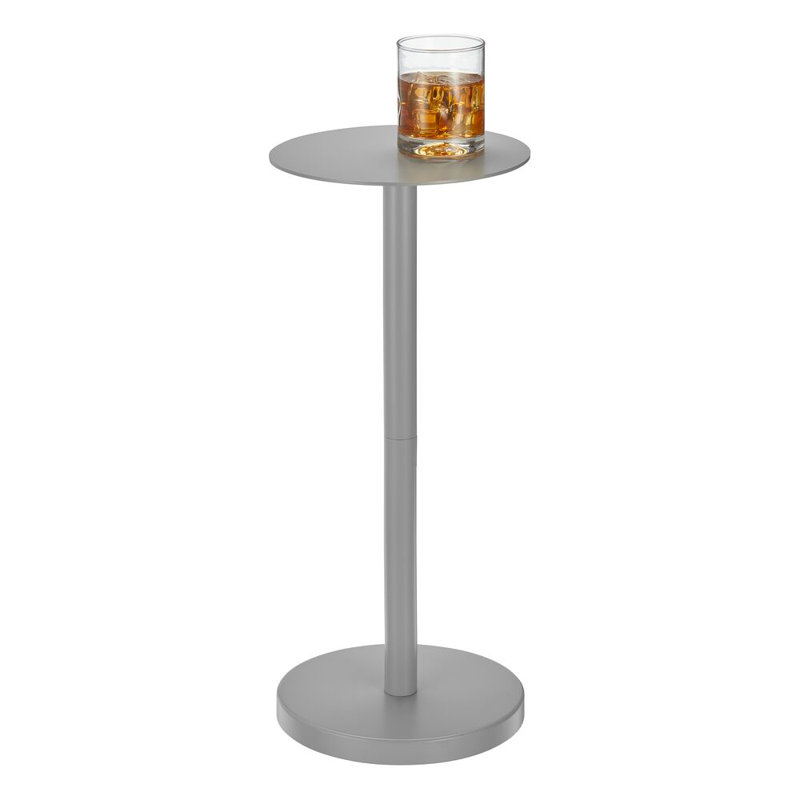 22" Steel Drink Table-9.5" Weighted Base