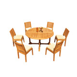 Maldives Outdoor 5 - Piece Teak Dining Set