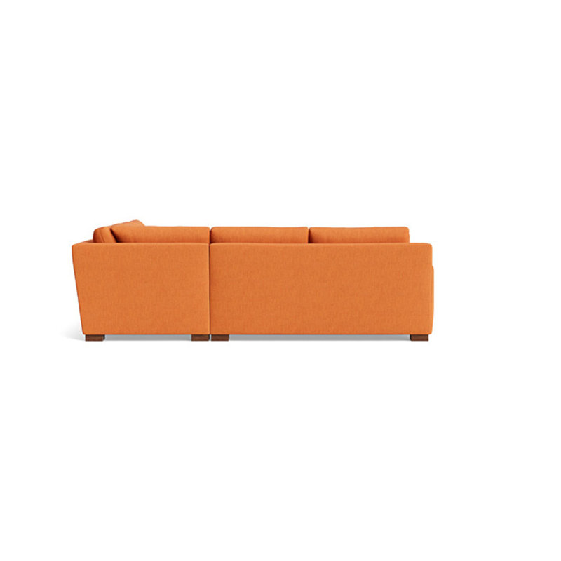 Catalina Sectional, Performance Weave - Carrot, Right Hand Facing