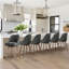 Tabouret de comptoir pivotant 26 po Makylia-1827823532
