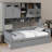 Timber Daybed Featuring Dual Drawers And Integrated Shelving-1925398270-1925398269