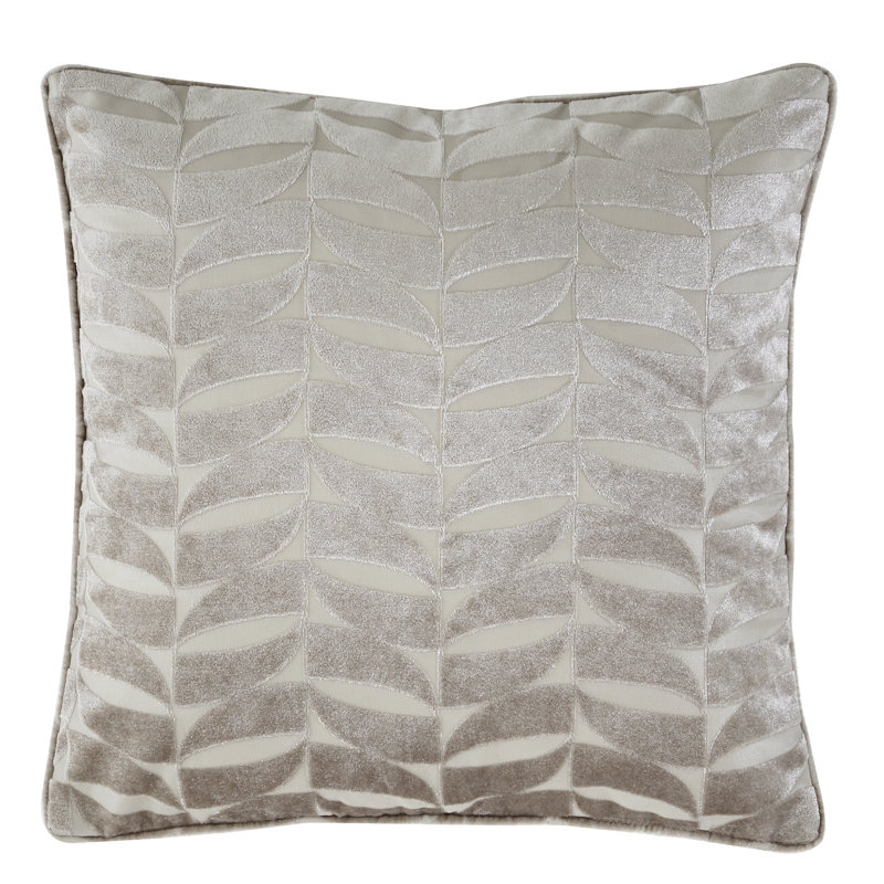 Kendal Geometric Square, Silver, Pillow Cover Only - No Insert