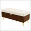 Banc de rangement avec repose-pieds Modern-800616713
