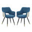 Chaise avec accoudoirs en tissu Raffo-981394946