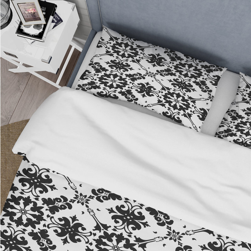 Ensemble de housse de couette Traditional, Housse de couette simple + 2 taies décoratives st