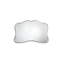 Fairy Flat Metal Beveled Wall Mirror