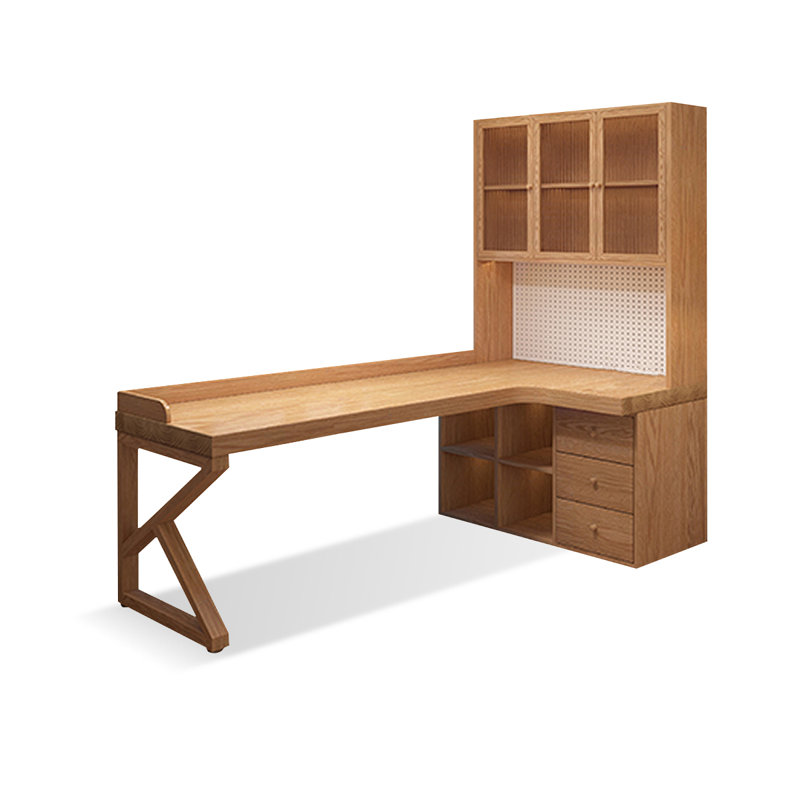 Bureau 3 tiroirs Burwood, H 29,53 po x l 62,99 po x P 47,24 po, Retour à droite