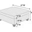 Canapé modulaire 1 pièce
