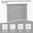 Tall Bathroom Storage Cabinet, Freestanding Storage Cabinet With Drawer And Adjustable Shelf, MDF Board With Painted Finish, Grey (Old Sku:WF312727AAE)-402451658