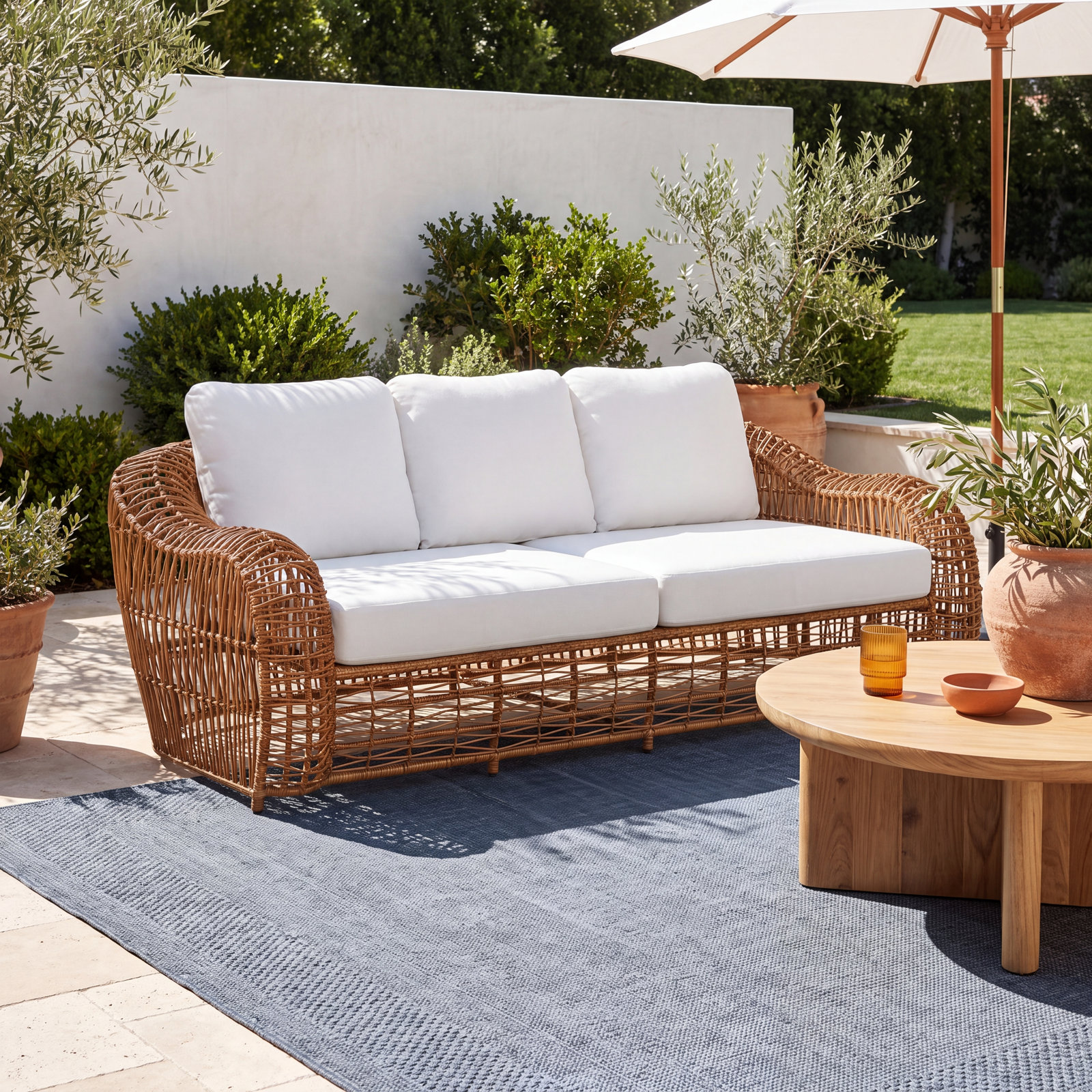Alyshia 81" Sunbrella® Patio Sofa