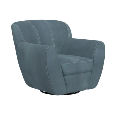 Wooden Frame & Metal Base, 360 Degree Swivel
