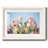Spring Petals - Matted and Framed Under Acrylic Glass, Large Living Room Wall Art-154472948-154472945