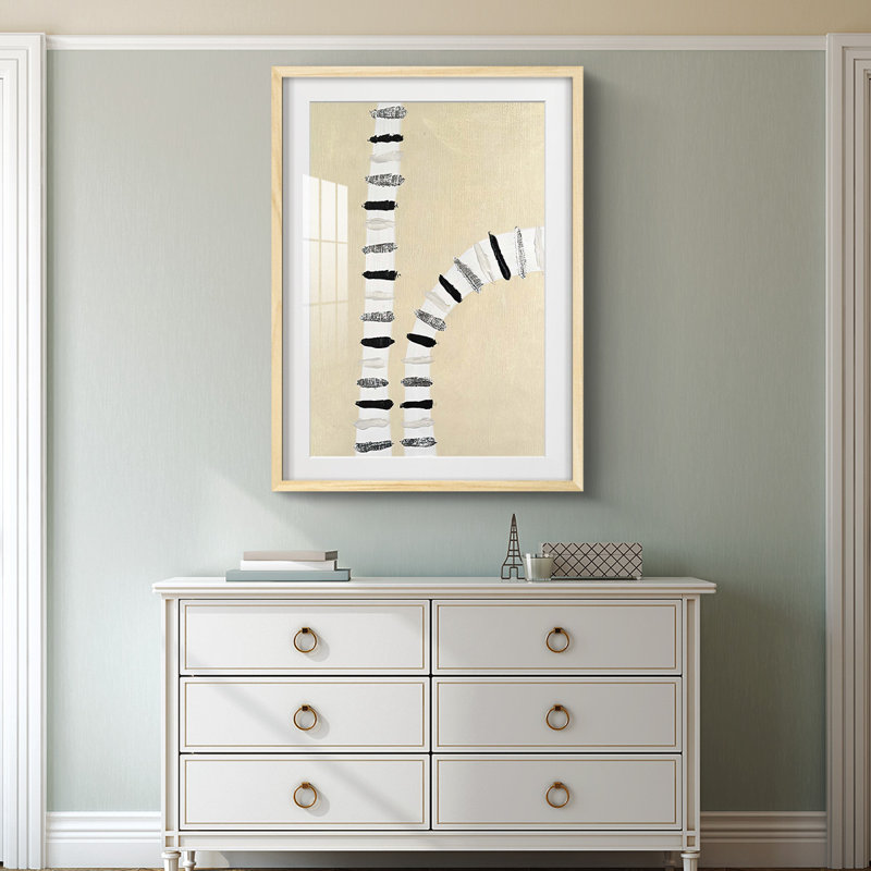 Marked Grooves II -Framed Print