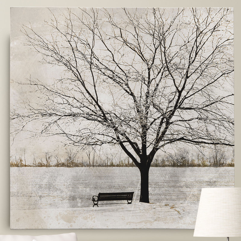 " Lonely Tree " by Katrina Craven, 16" H x 16" W x 1.5" D