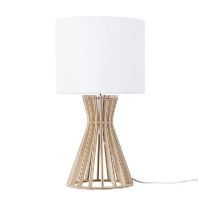 Abraham Solid Wood Table Lamp