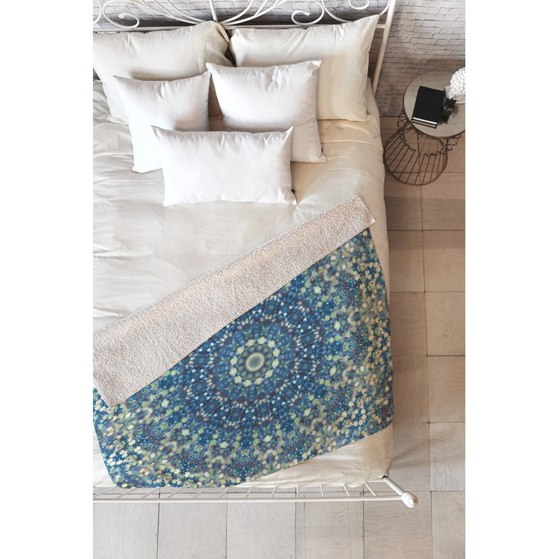 Couverture kaleido sirène sea, L 80 po x l 60 po
